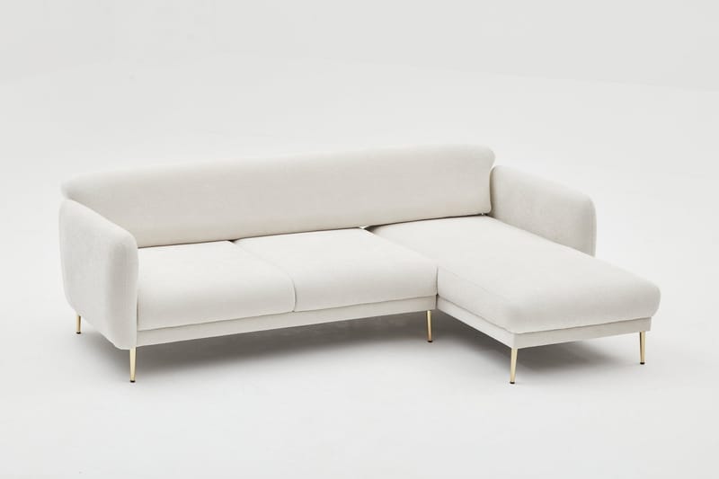 Devika Bäddsoffa m. Divan 4-sits Ljusbeige - Möbler - Vardagsrum - Bäddsoffor