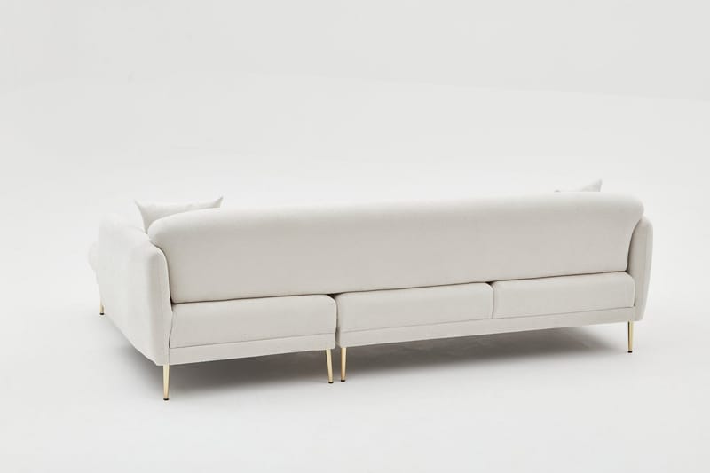 Devika Bäddsoffa m. Divan 4-sits Ljusbeige - Möbler - Vardagsrum - Bäddsoffor