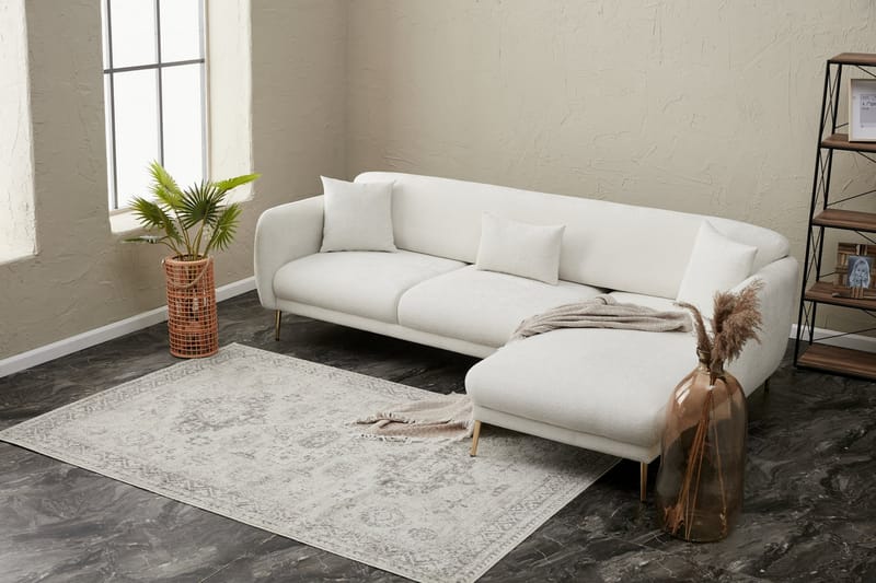 Devika Bäddsoffa m. Divan 4-sits Ljusbeige - Möbler - Vardagsrum - Bäddsoffor