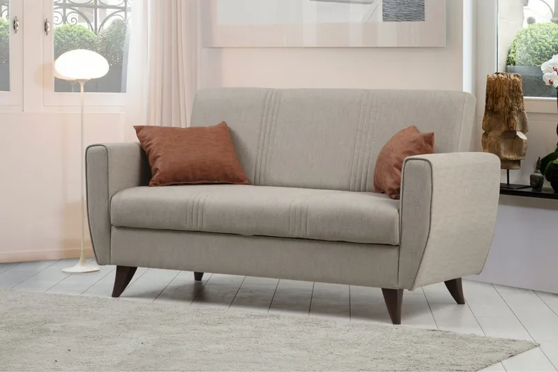 Dewan Bäddsoffa 2-sits - Beige - Möbler - Vardagsrum - Bäddsoffor