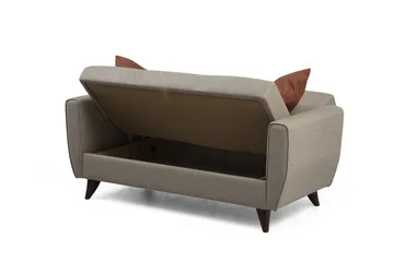 Dewan Bäddsoffa 2-sits - Beige - Möbler - Vardagsrum - Bäddsoffor