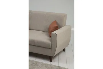Dewan Bäddsoffa 2-sits - Beige - Möbler - Vardagsrum - Bäddsoffor