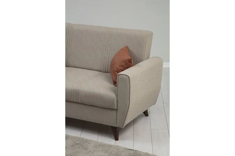Dewan Bäddsoffa 2-sits - Beige - Möbler - Vardagsrum - Bäddsoffor