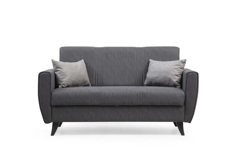 Dewan Bäddsoffa 2-sits Mörkgrå