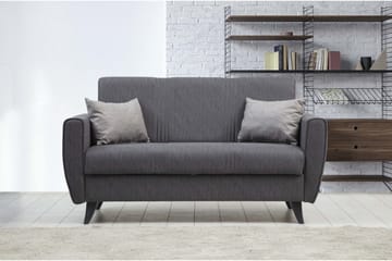 Dewan Bäddsoffa 2-sits Mörkgrå - Möbler - Vardagsrum - Bäddsoffor