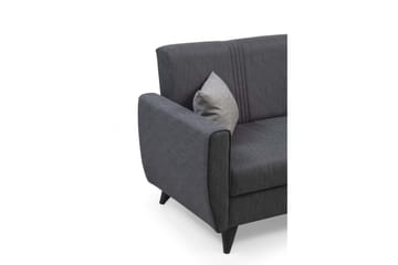 Dewan Bäddsoffa 2-sits Mörkgrå - Möbler - Vardagsrum - Bäddsoffor