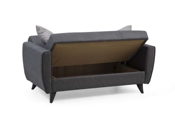 Dewan Bäddsoffa 2-sits Mörkgrå - Möbler - Vardagsrum - Bäddsoffor