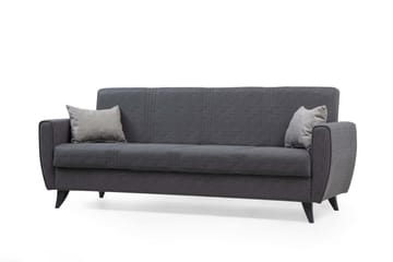 Dewan Bäddsoffa 3-sits Mörkgrå - Möbler - Vardagsrum - Bäddsoffor