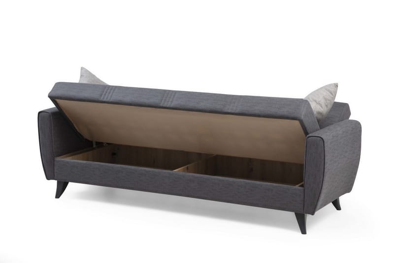 Dewan Bäddsoffa 3-sits Mörkgrå - Möbler - Vardagsrum - Bäddsoffor