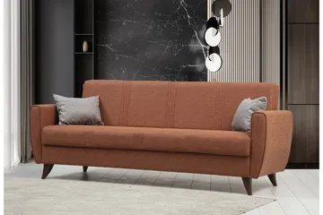Dewan Bäddsoffa 3-sits - Röd - Möbler - Vardagsrum - Bäddsoffor