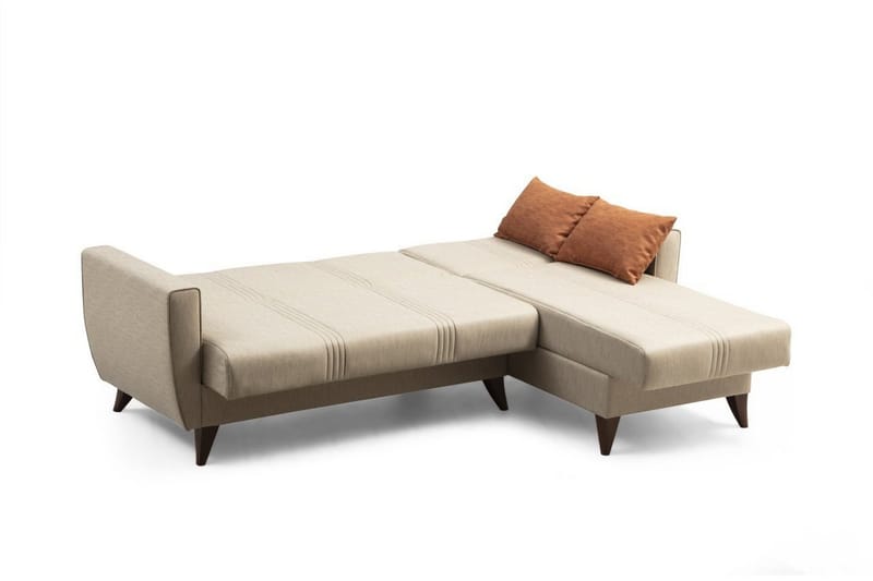 Dewan Bäddsoffa m. Divan 3-sits - Beige - Möbler - Vardagsrum - Bäddsoffor