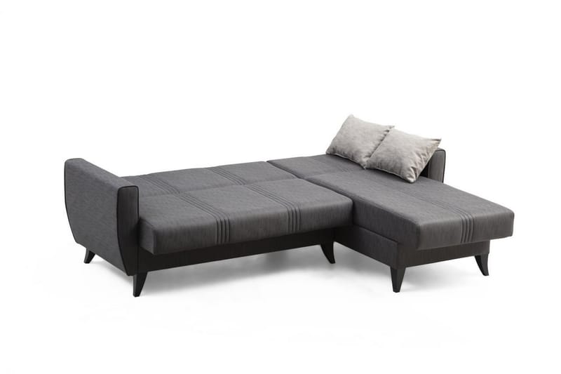 Dewan Bäddsoffa m. Divan 3-sits Mörkgrå - Möbler - Vardagsrum - Bäddsoffor
