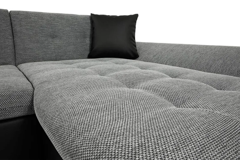 Dewitt 3-sits Bäddsoffa - Grå - Möbler - Vardagsrum - Bäddsoffor - U bäddsoffa