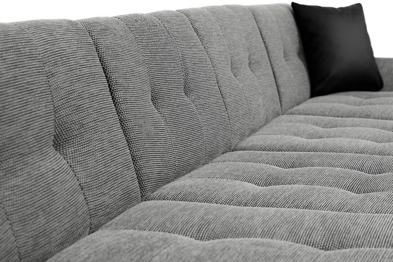 Dewitt 3-sits Bäddsoffa - Grå - Möbler - Vardagsrum - Bäddsoffor - U bäddsoffa