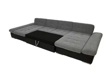 Dewitt 3-sits Bäddsoffa - Grå - Möbler - Vardagsrum - Bäddsoffor - U bäddsoffa