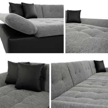 Dewitt 5-sits U-Bäddsoffa med förvaring - Möbler - Vardagsrum - Bäddsoffor - Hörnbäddsoffa