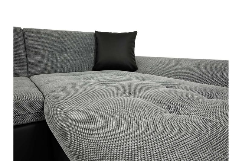 Dewitt 6-sits Bäddsoffa - Mörkgrå - Möbler - Vardagsrum - Bäddsoffor - U bäddsoffa