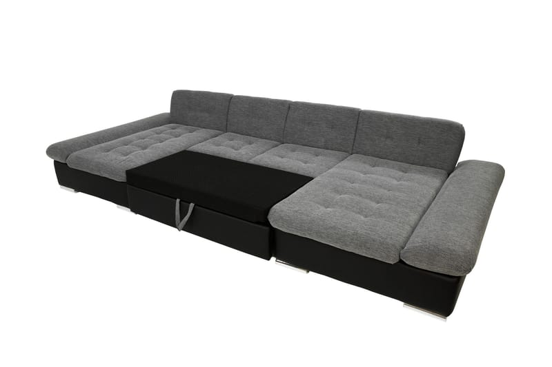 Dewitt Bäddsoffa Dubbeldivan 5-sits - Beige - Möbler - Vardagsrum - Bäddsoffor - U bäddsoffa