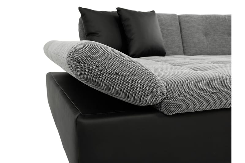 Dewitt Bäddsoffa Dubbeldivan 5-sits - Svart - Möbler - Vardagsrum - Bäddsoffor - U bäddsoffa