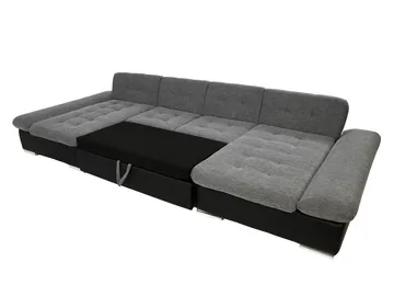 Dewitt U-formad 5-sits Bäddsoffa med förvaring - beige - Möbler - Vardagsrum - Bäddsoffor - Hörnbäddsoffa