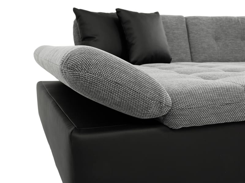 Dewitt U-formad 5-sits Bäddsoffa med förvaring - Ljusgrå - Möbler - Vardagsrum - Bäddsoffor - Hörnbäddsoffa