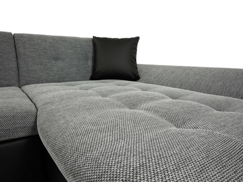 Dewitt U-formad 5-sits Bäddsoffa med förvaring - Mörkblå - Möbler - Vardagsrum - Bäddsoffor - Hörnbäddsoffa