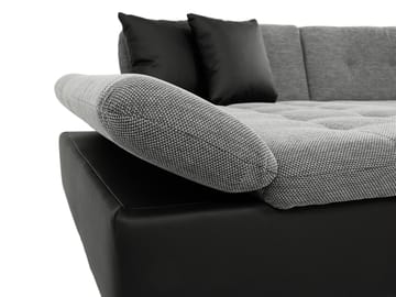 Dewitt U-formad 5-sits Bäddsoffa med förvaring - vit - Möbler - Vardagsrum - Bäddsoffor - Hörnbäddsoffa