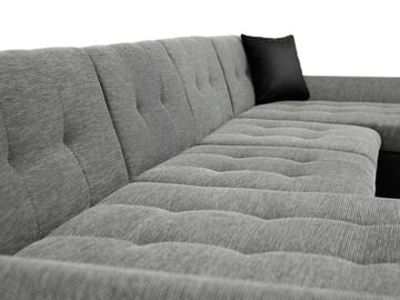 Dewitt U-formad 5-sits Bäddsoffa med förvaring - vit - Möbler - Vardagsrum - Bäddsoffor - Hörnbäddsoffa