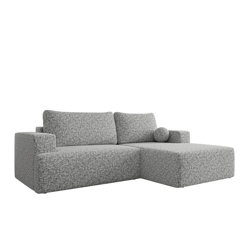 Deylor 3-sits Bäddsoffa med divan - grå - Möbler - Vardagsrum - Bäddsoffor - Hörnbäddsoffa