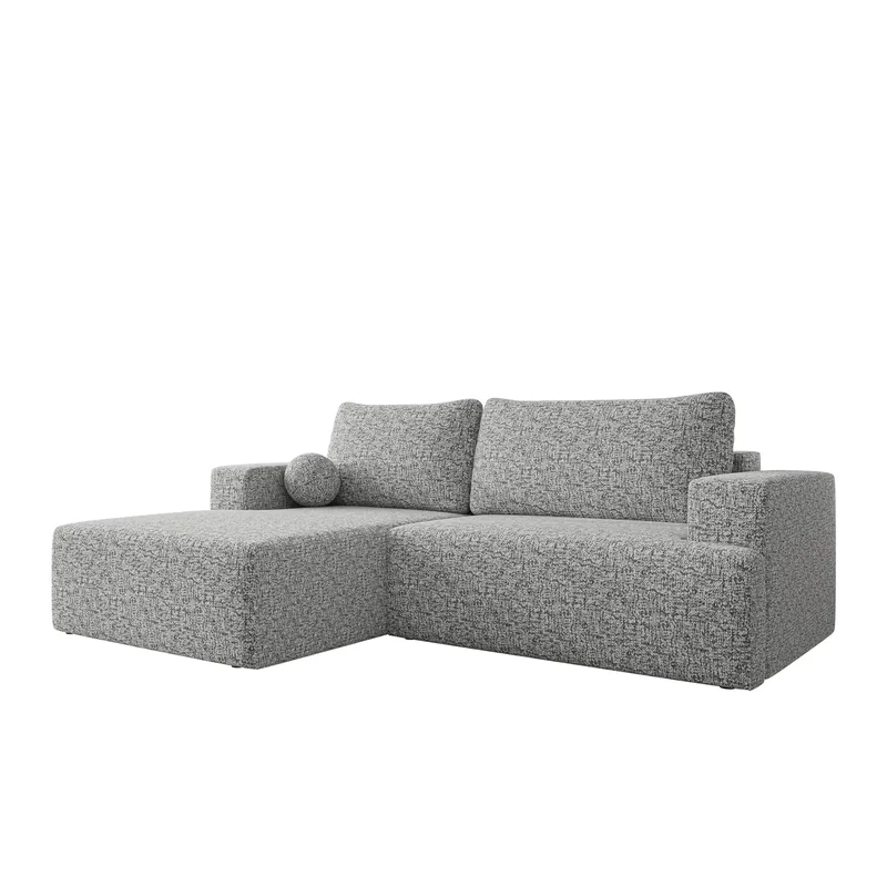 Deylor 3-sits Bäddsoffa med divan, grå