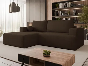 Deylor 3-sits Bäddsoffa med divan och förvaring - Möbler - Vardagsrum - Bäddsoffor - Hörnbäddsoffa