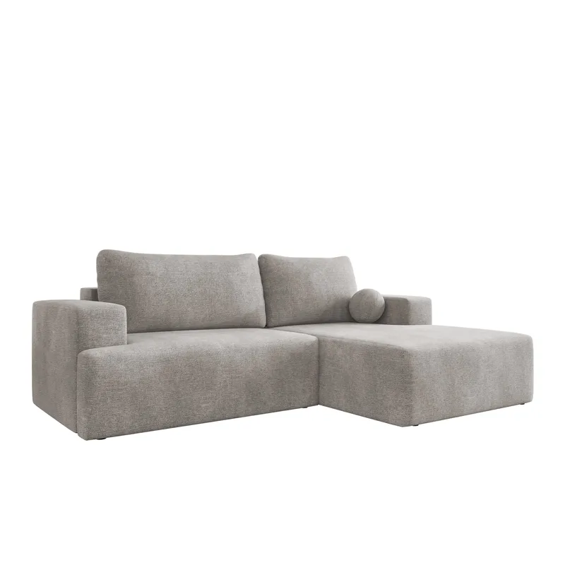 Deylor Bäddsoffa med Divan 3-sits - Grå - Möbler - Vardagsrum - Bäddsoffor