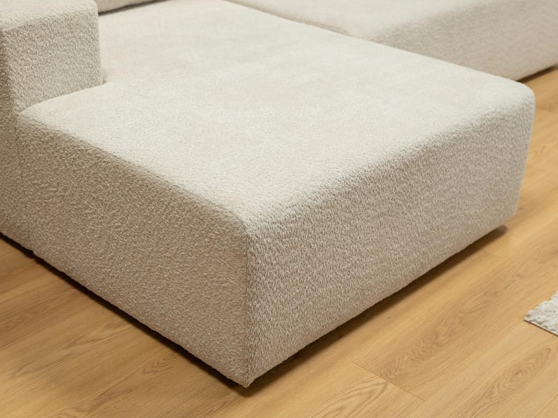 Deylor Bäddsoffa med Divan 3-sits - Grå - Möbler - Vardagsrum - Bäddsoffor