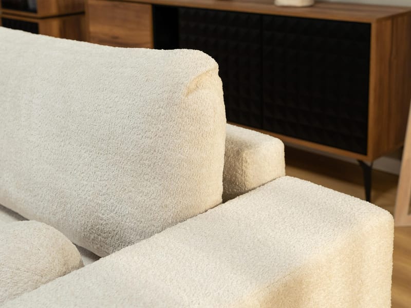 Deylor Bäddsoffa med Divan 3-sits - Gul - Möbler - Vardagsrum - Bäddsoffor