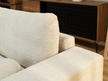 Deylor Bäddsoffa med Divan 3-sits - Gul - Möbler - Vardagsrum - Bäddsoffor