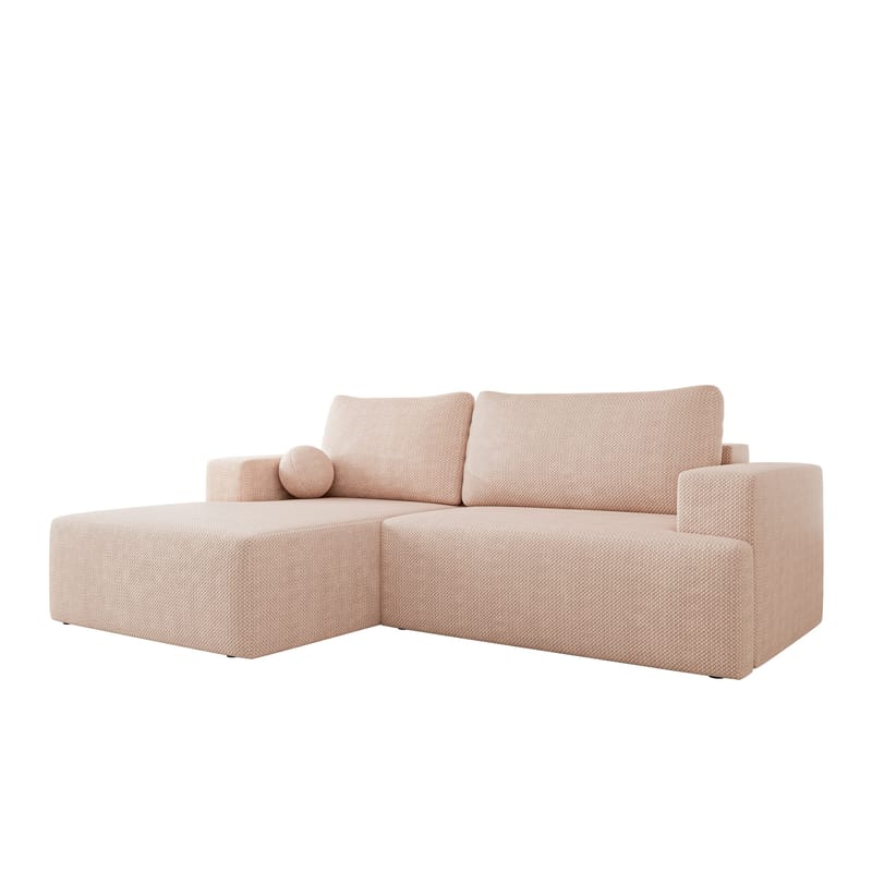 Deylor Bäddsoffa med Divan 3-sits, Rosa
