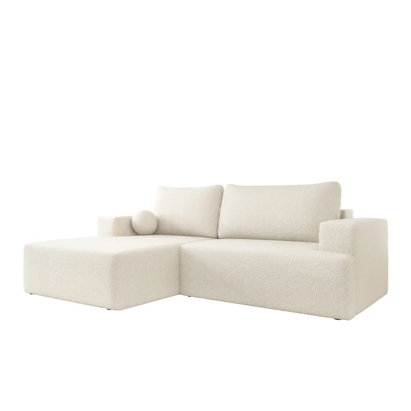 Deylor Bäddsoffa med Divan 3-sits - Vit - Möbler - Vardagsrum - Bäddsoffor