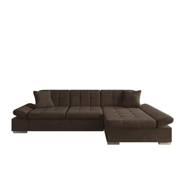 Djerra 3-sits Bäddsoffa divan höger med förvaring