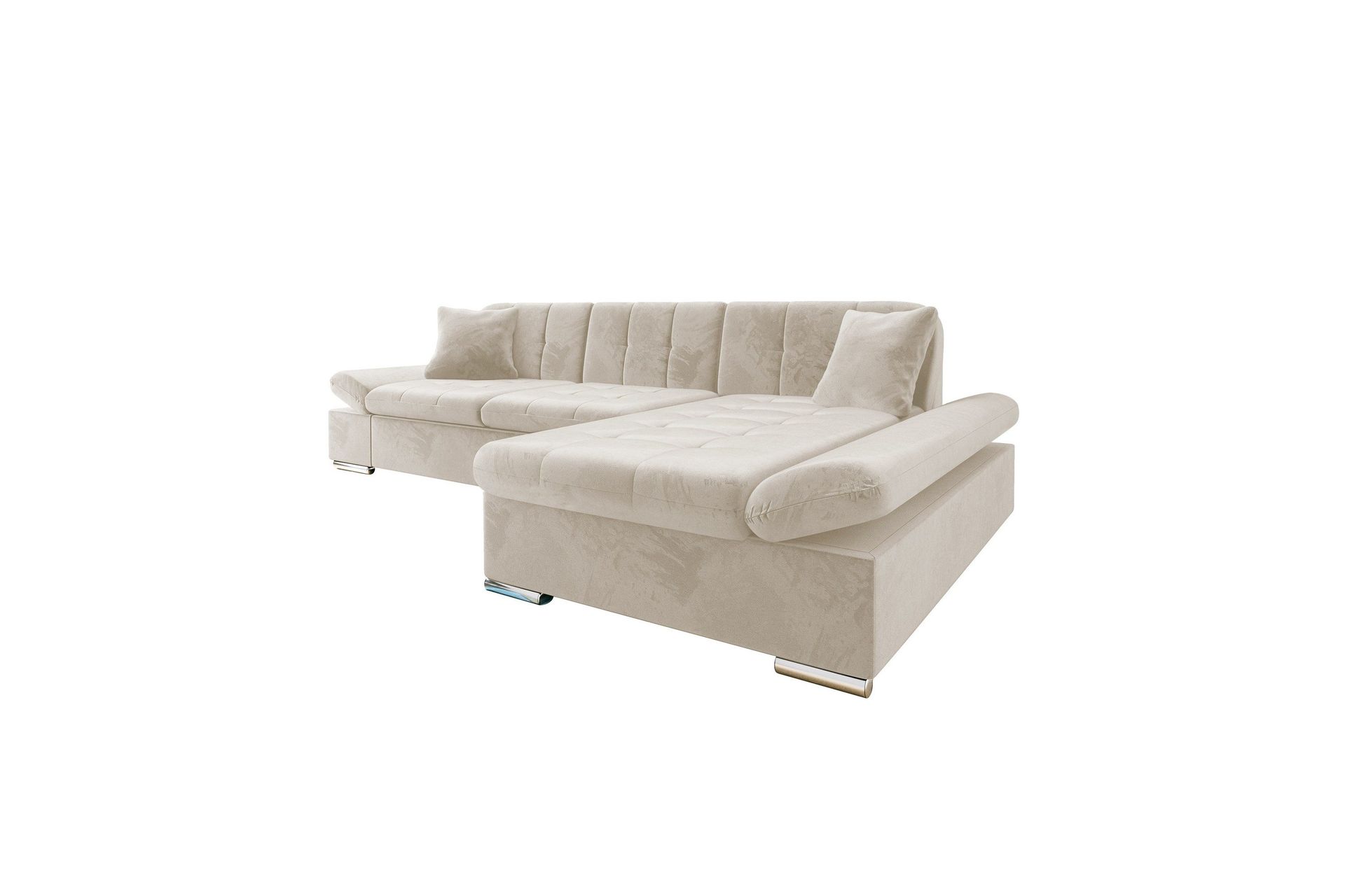 djerra bäddsoffa med divan 3-sits - beige