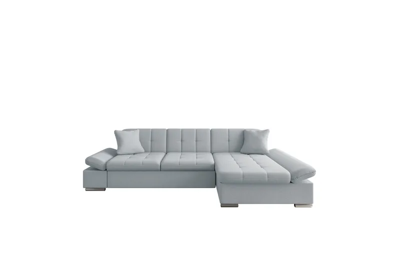 Djerra Bäddsoffa med Divan 3-sits - Blå - Möbler - Vardagsrum - Bäddsoffor