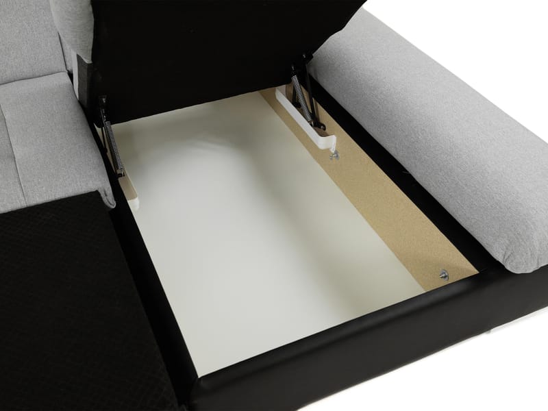 Djerra Bäddsoffa med Divan 3-sits - Brun - Möbler - Vardagsrum - Bäddsoffor