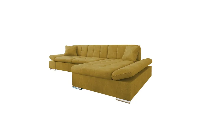 Djerra Bäddsoffa med Divan 3-sits - Gul - Möbler - Vardagsrum - Bäddsoffor