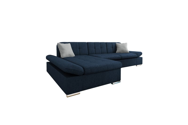 Djerra Bäddsoffa med Divan 3-sits - Marinblå - Möbler - Vardagsrum - Bäddsoffor