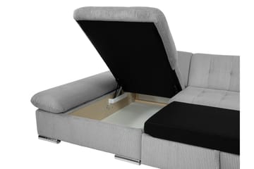 Djerra Bäddsoffa med Divan 3-sits - Orange - Möbler - Vardagsrum - Bäddsoffor