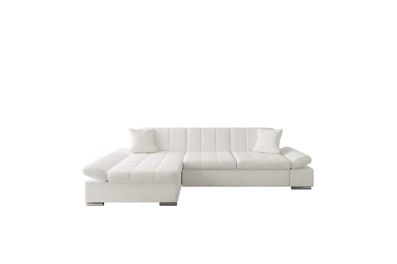 Djerra Bäddsoffa med Divan 3-sits - Vit - Möbler - Vardagsrum - Bäddsoffor