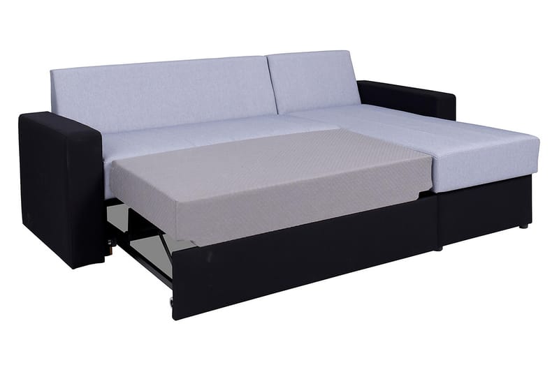 DOMINO Divanbäddsoffa 234x156x82 cm - Blå/Grå - Möbler - Vardagsrum - Bäddsoffor