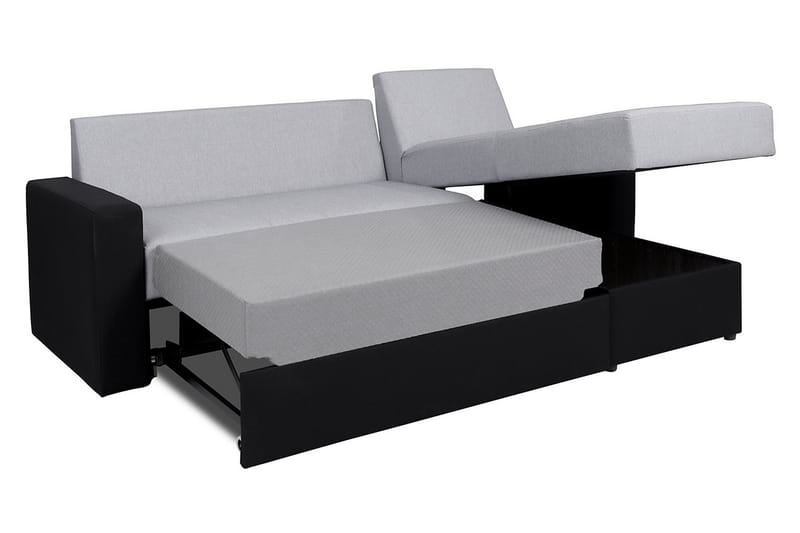 DOMINO Divanbäddsoffa 234x156x82 cm - Blå/Grå - Bäddsoffor - Bäddsoffa divan