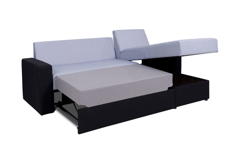 Domino Hörnsoffa - Grå - Möbler - Vardagsrum - Bäddsoffor