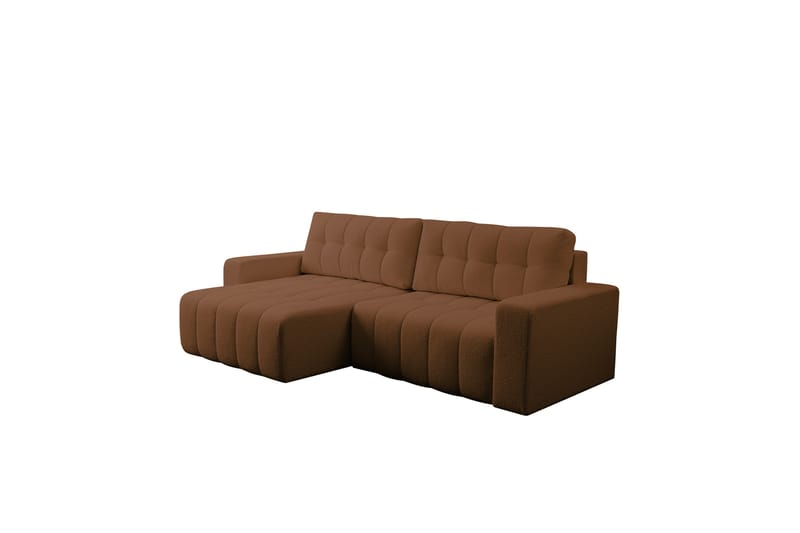Doryn Bäddsoffa med Divan 3-sits - Brun - Möbler - Vardagsrum - Bäddsoffor
