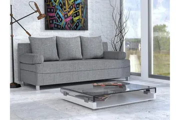 Dover Bäddsoffa 192x80x80 cm - Grå - Möbler - Vardagsrum - Bäddsoffor